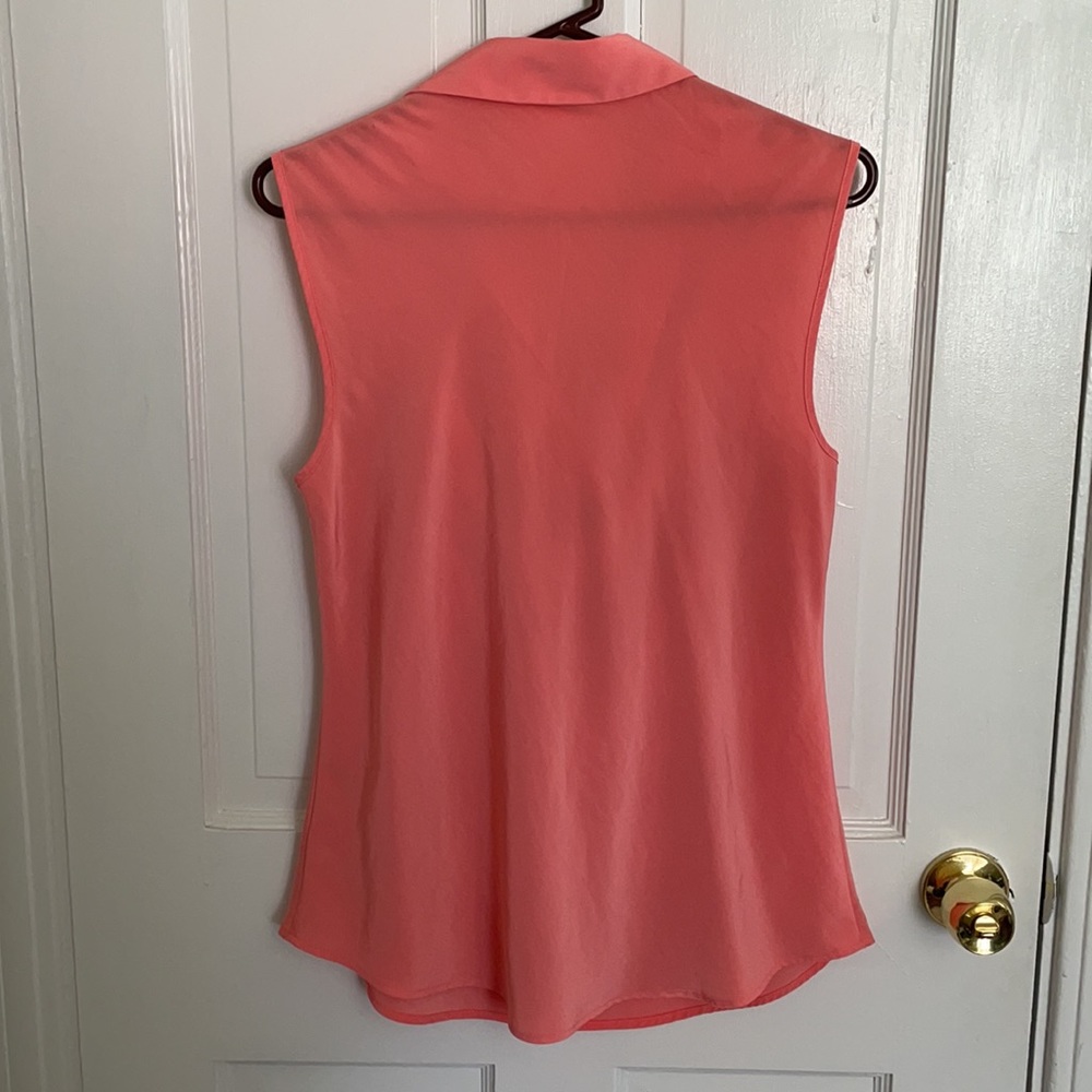 Medium Pink Sleeveless Calvin Klein Top - Picture 6 of 7